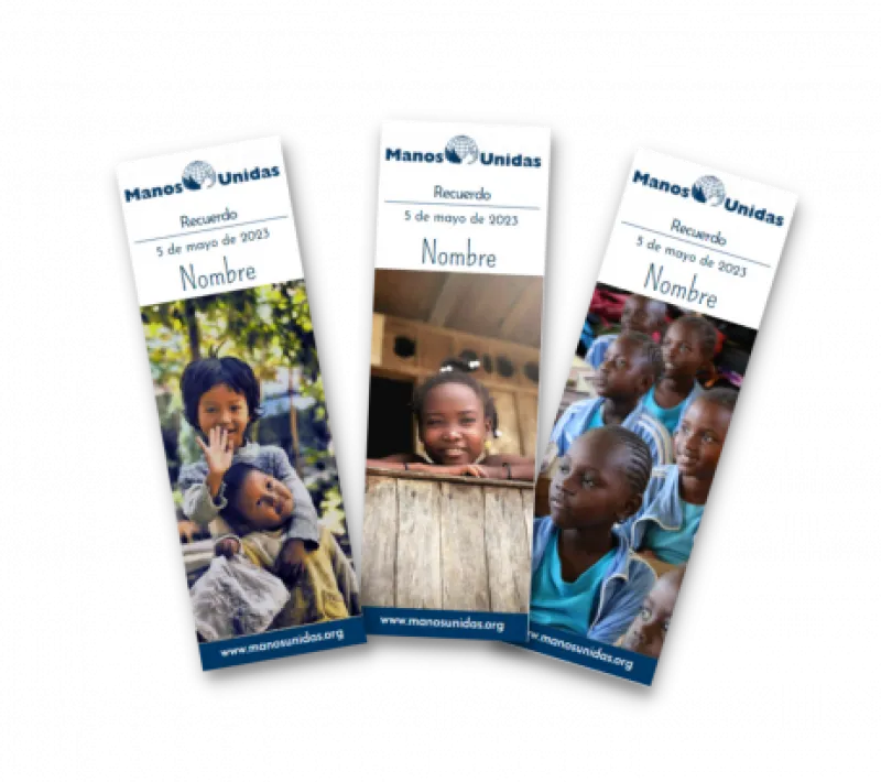 manos unidas ong regalos solidarios tarjetas solidarias marcapaginas