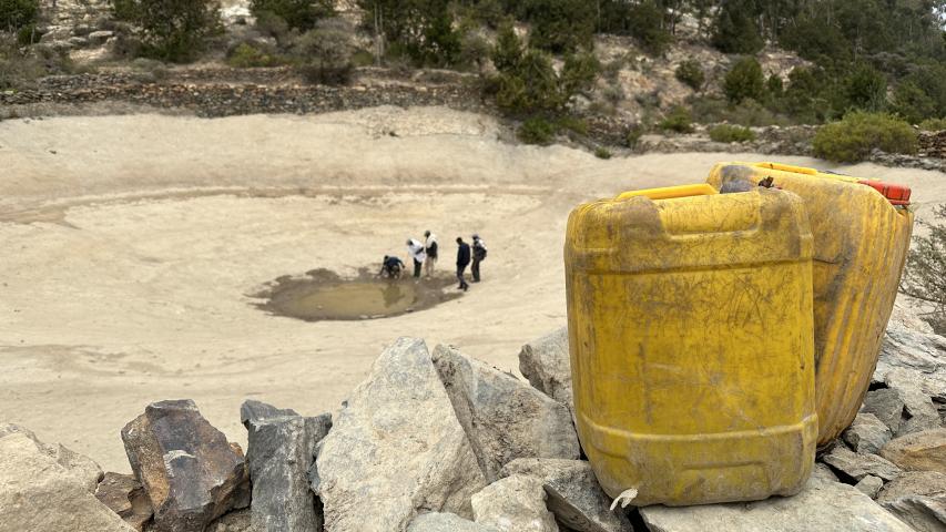 La escasez de agua es uno de los principales problemas en el Tigray. Foto:Manos Unidas/Marta Carreño