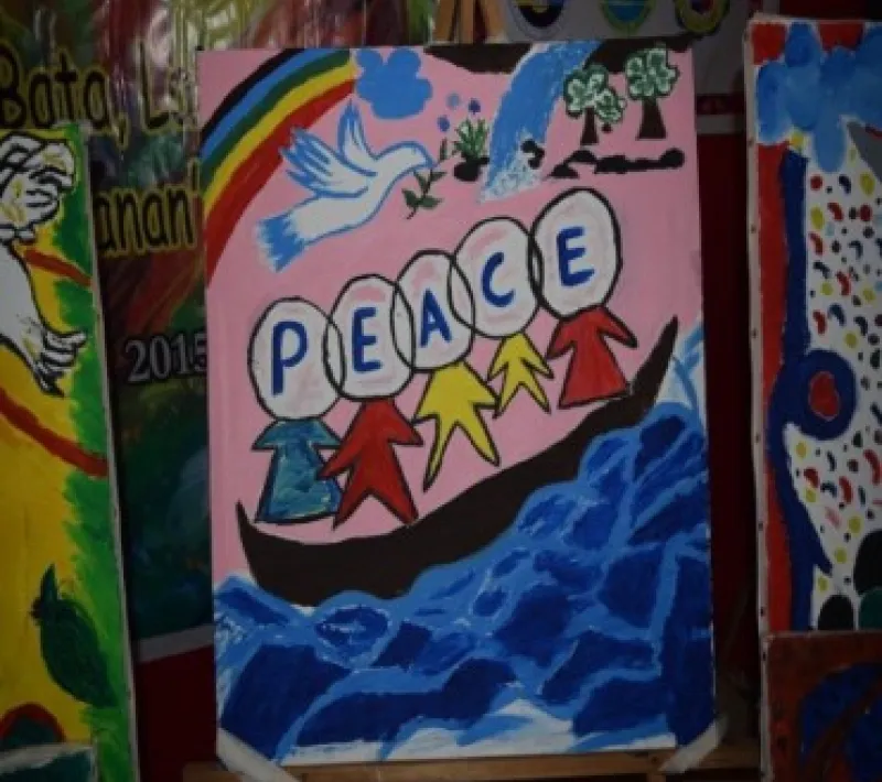 Dibujo de la Paz en Filipinas