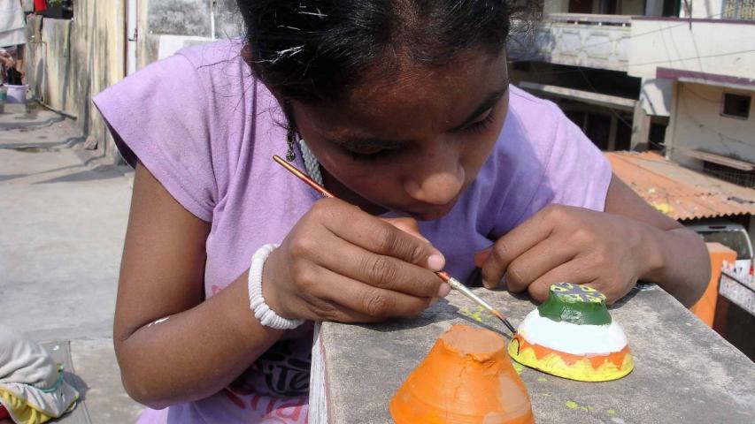 Divya, Día Universal del Niño, India.