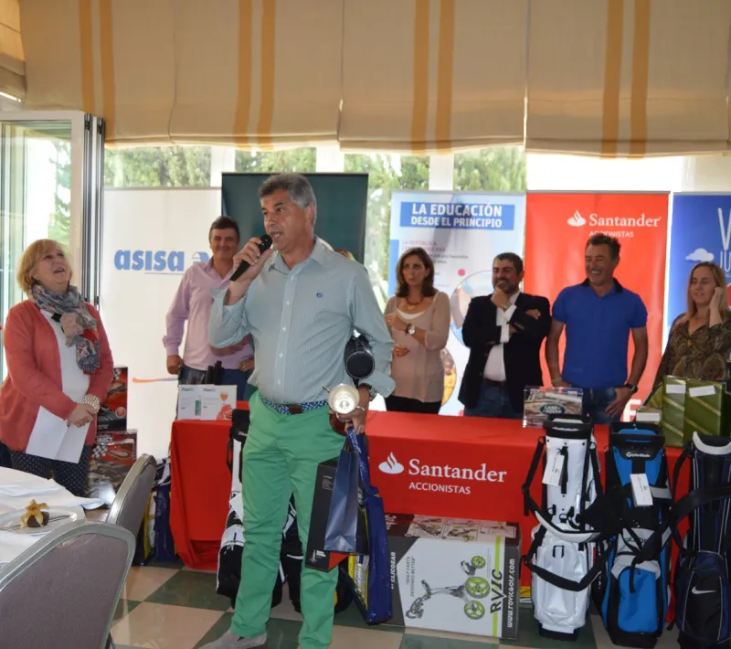 manos unidas murcia golf altorreal banco santander 99