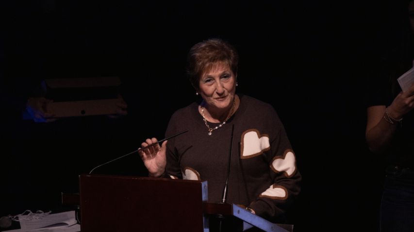 Teresa Gisbert, presidenta-delegada de Mans Unides Sant Feliu. | Imagen: Aina Pascual Florensa.