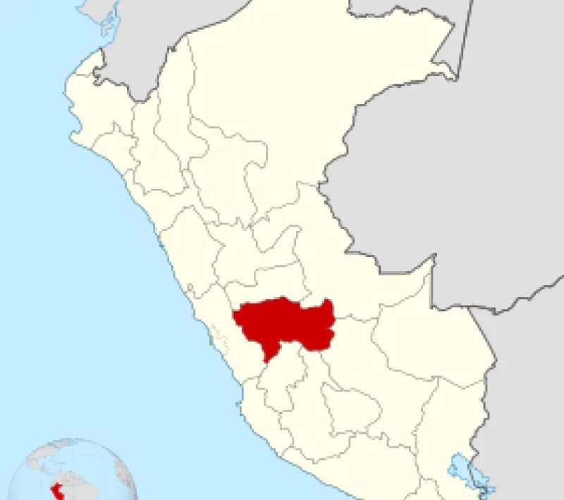 mapa peru junin