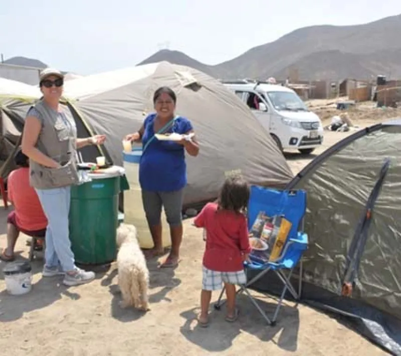 Ayuda de emergencia enviada en Perú