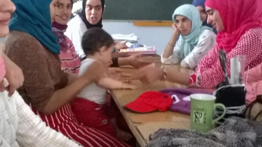 Ellas, mujeres en Marruecos.