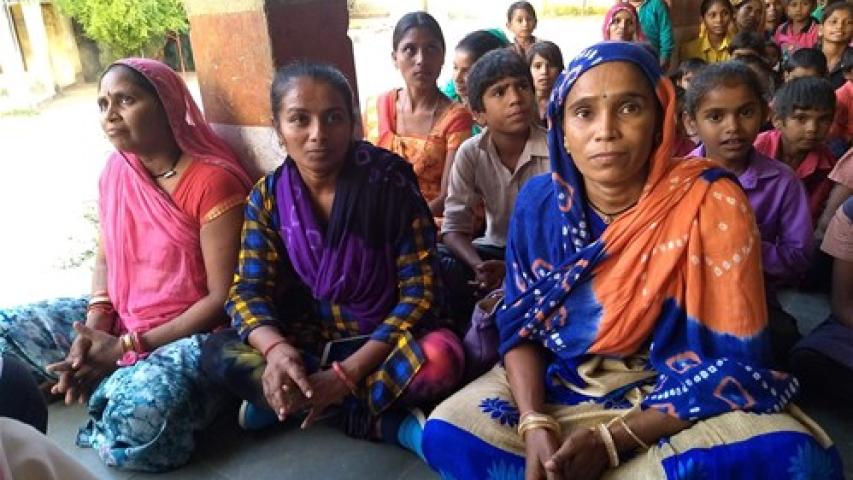 El 55% de la mortalidad infantil  de esta zona de India se debe a problemas relacionados con la desnutrición.