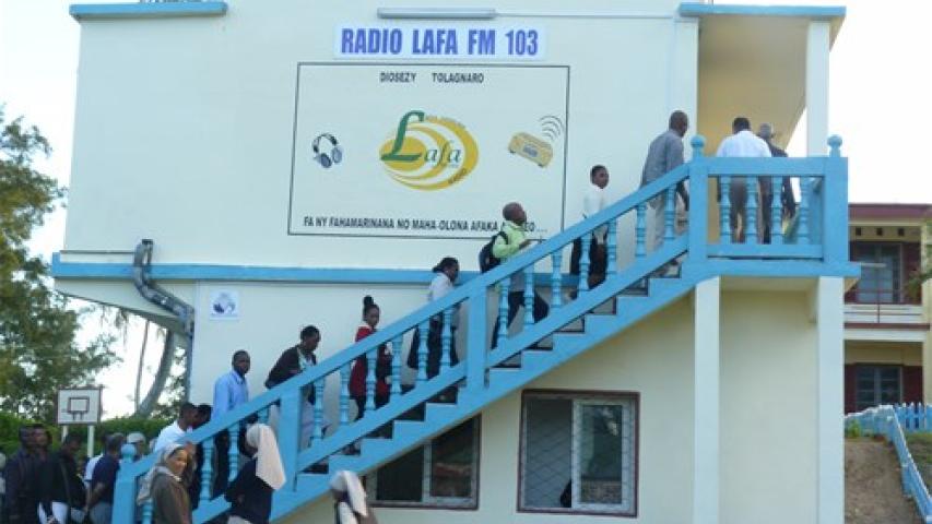En esta zona de Madagascar hay un alto índice de analfabetismo.