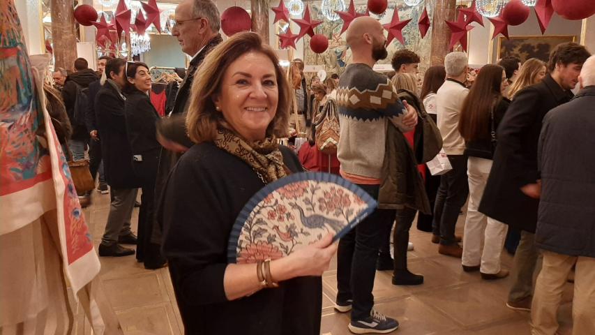 Estand de Manos Unidas Madrid en el Mercadillo Solidario Mapfre 2025