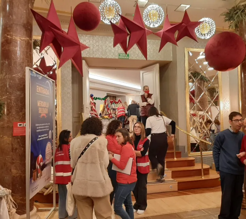 Mercadillo Solidario Mapfre 2025 en el hotel Wellington
