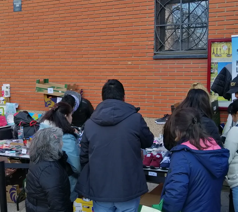 Mercadillo Cena del Hambre 2023  en la parroquia San Juan de Dios