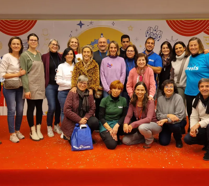 Manos Unidas Madrid en el Mercadillo Solidario de Navidad de Mapfre 2022