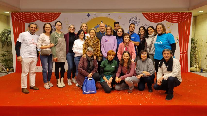 Manos Unidas Madrid en el Mercadillo Solidario de Navidad de Mapfre 2022