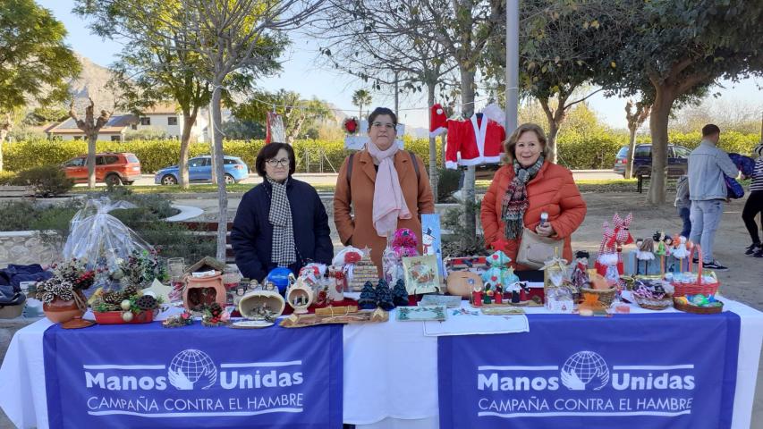 mercadillo voluntarias santomera
