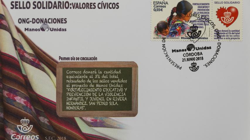 Sello solidario Manos Unidas II