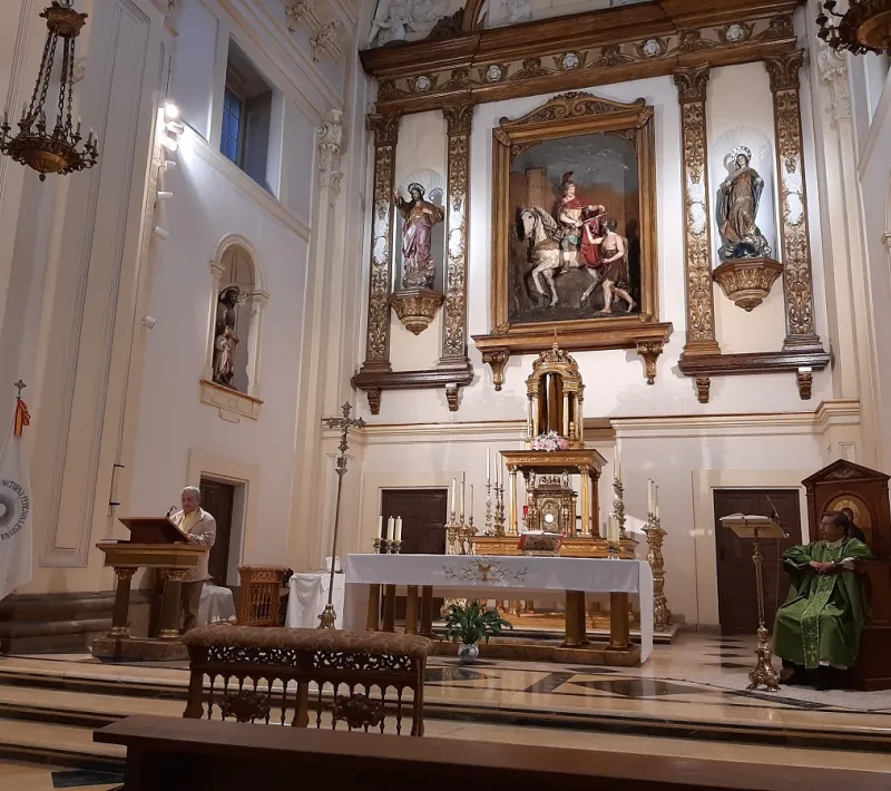 Misa de comienzo de curso 2023/24 de Manos Unidas Madrid en la parroquia de San Martin