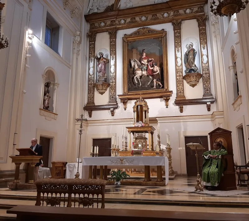 Misa de comienzo de curso 2023/24 de Manos Unidas Madrid en la parroquia de San Martin