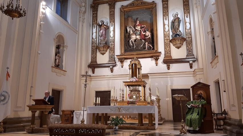 Misa de comienzo de curso 2023/24 de Manos Unidas Madrid en la parroquia de San Martin