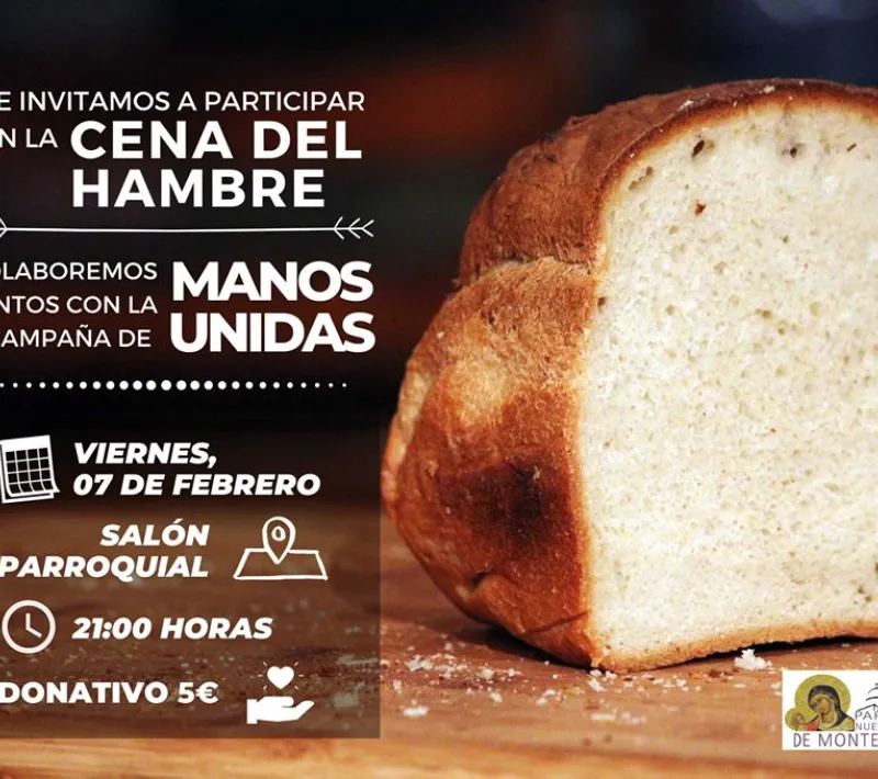 Parroquia Nuestra Señora de Monteolivete. Cena del hambre. Manos Unidas Valencia.