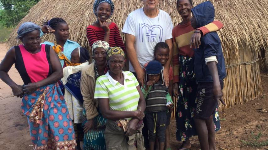 El padre mercedario Juan Carlos Cabrera, socio local de Manos Unidas, quien trabaja día a día para apoyar a los pueblos más necesitados.