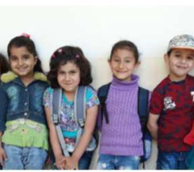 Educación para niños y jóvenes refugiados sirios. Manos Unidas Valencia