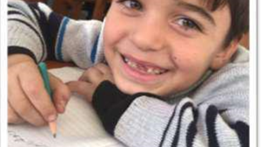 Educación para niños y jóvenes refugiados sirios. Manos Unidas Valencia