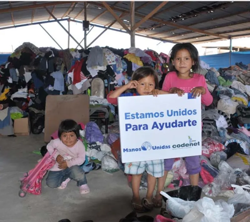 Ayuda de emergencia enviada en Perú