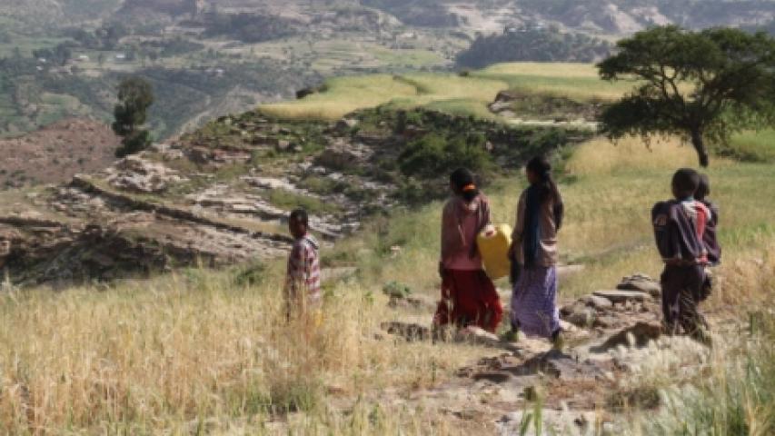 Los habitantes saben que la sequías son parte de sus vidas