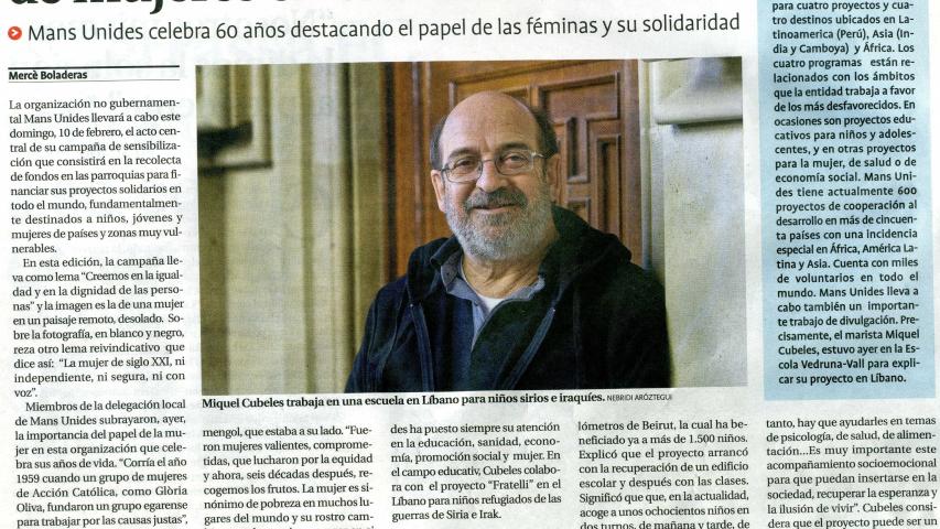 Noticia en el Diario de Terrassa
