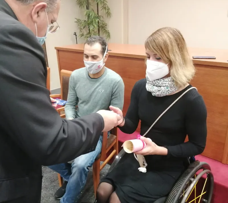 obispo de getafe recibe a eva maria moral 15