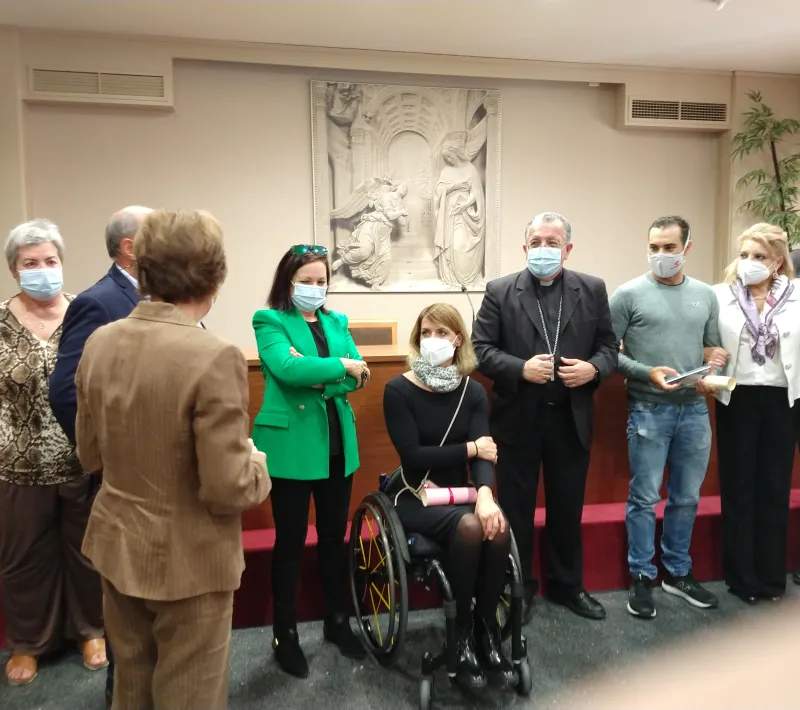 obispo de getafe recibe a eva maria moral 7
