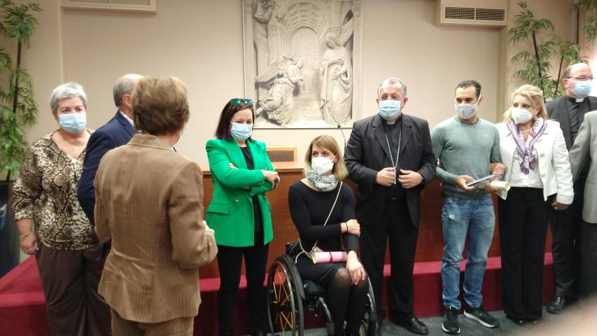 obispo de getafe recibe a eva maria moral 7