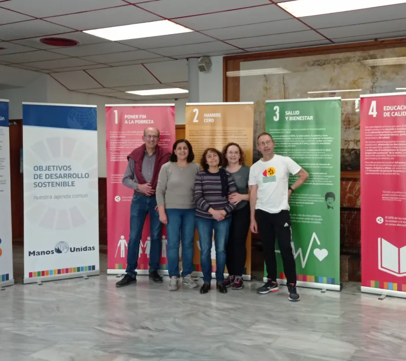 Exposición de Manos Unidas sobre los Objetivos de Desarrollo del Milenio en Cehegín
