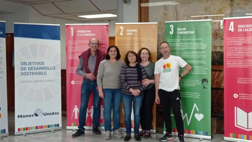 Exposición de Manos Unidas sobre los Objetivos de Desarrollo del Milenio en Cehegín