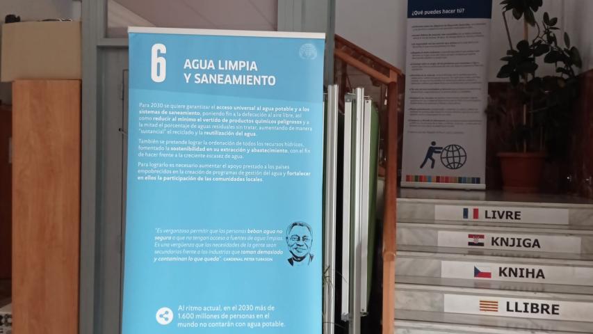 Exposición de Manos Unidas sobre los Objetivos de Desarrollo del Milenio en Cehegín