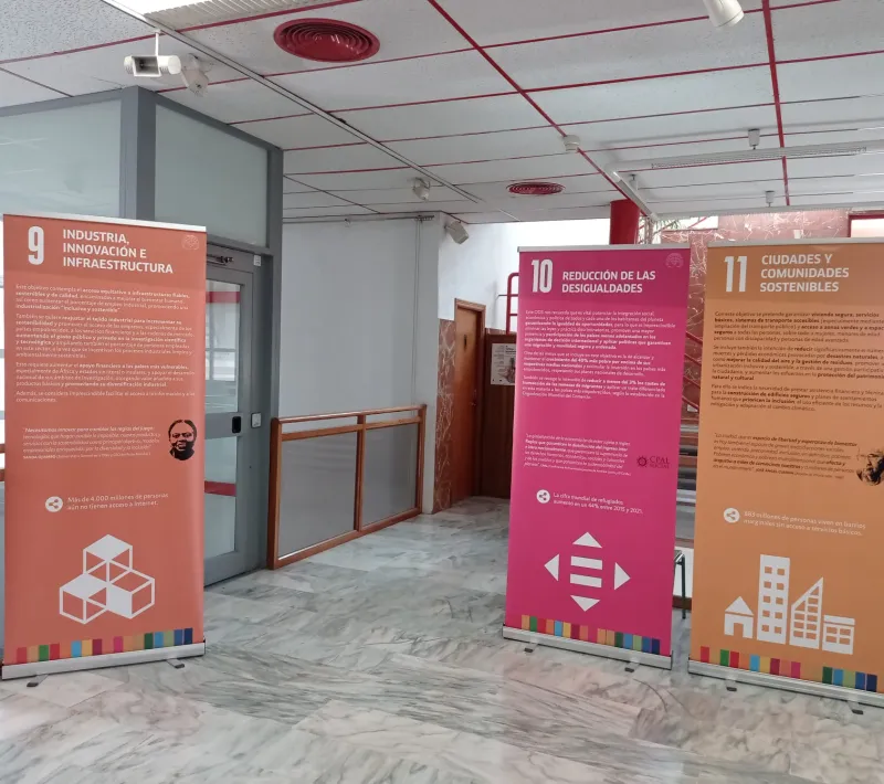 Exposición de Manos Unidas sobre los Objetivos de Desarrollo del Milenio en Cehegín