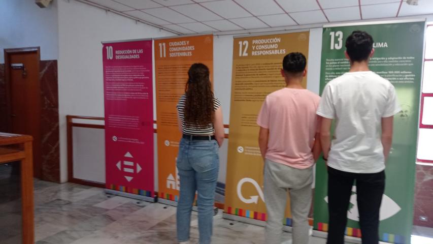 Exposición de Manos Unidas sobre los Objetivos de Desarrollo del Milenio en Cehegín