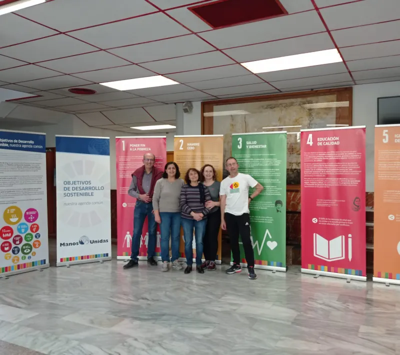 Exposición de Manos Unidas sobre los Objetivos de Desarrollo del Milenio en Cehegín