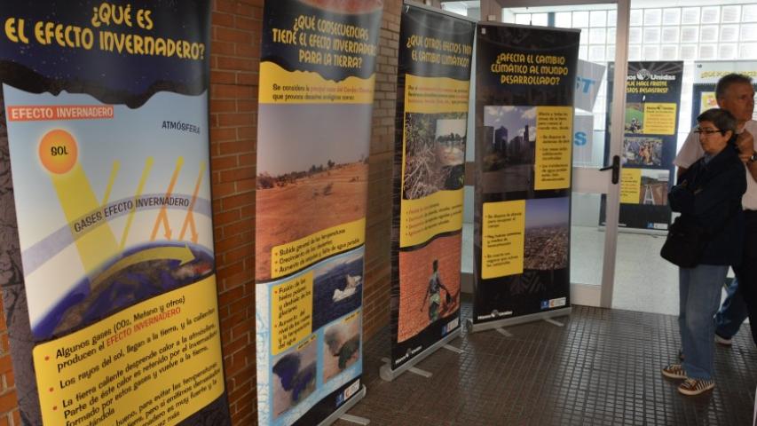 Exposición de Manos Unidas sobre el Cambio Climático