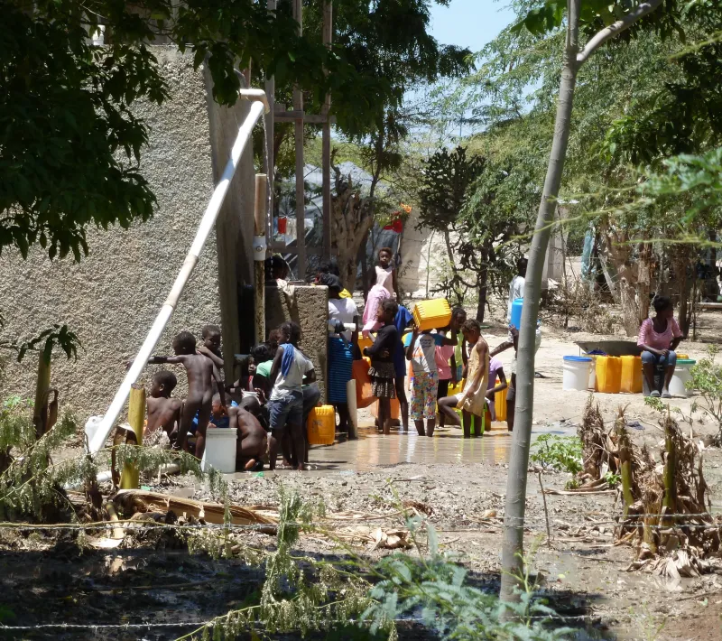 Centro de salud Anne Du Rosier, Haiti