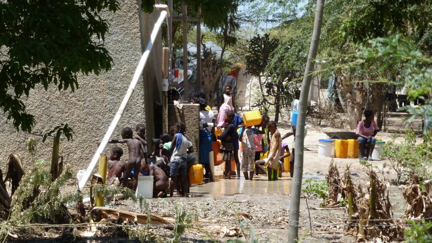 Centro de salud Anne Du Rosier, Haiti