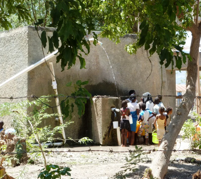 Centro de salud Anne Du Rosier, Haiti