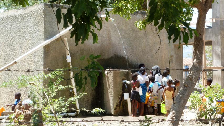 Centro de salud Anne Du Rosier, Haiti