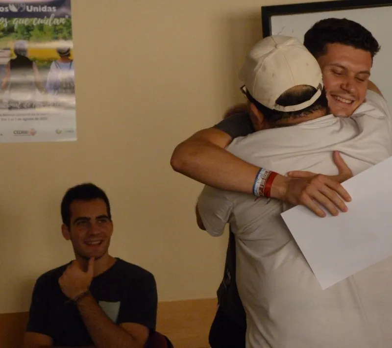 Momentos del I Campamento Intergeneracional "Manos que cuidan". Foto: Manos Unidas