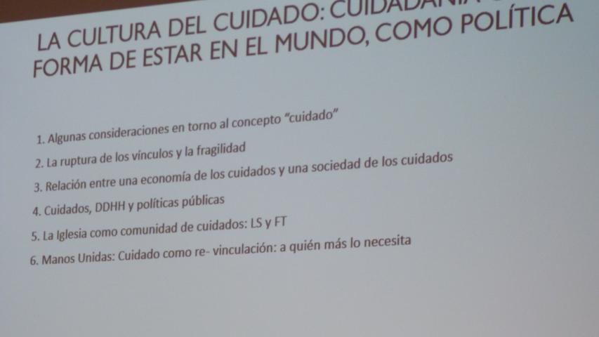 CUIDAdanía, la cultura del cuidado. Foto: Manos Unidas