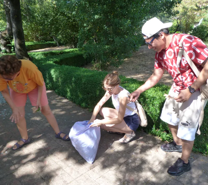 Momentos del I Campamento Intergeneracional "Manos que cuidan". Foto: Manos Unidas