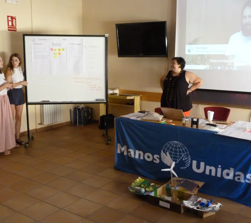 CUIDAdanía, cuidado de los demás. Foto: Manos Unidas