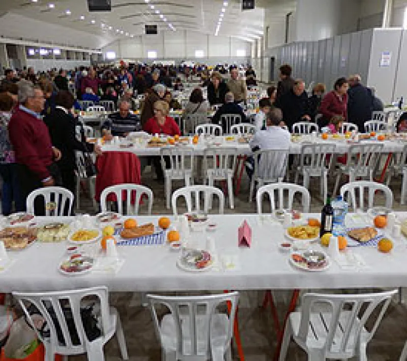paella solidaria torrepacheco manos unidas 2014 pabellon