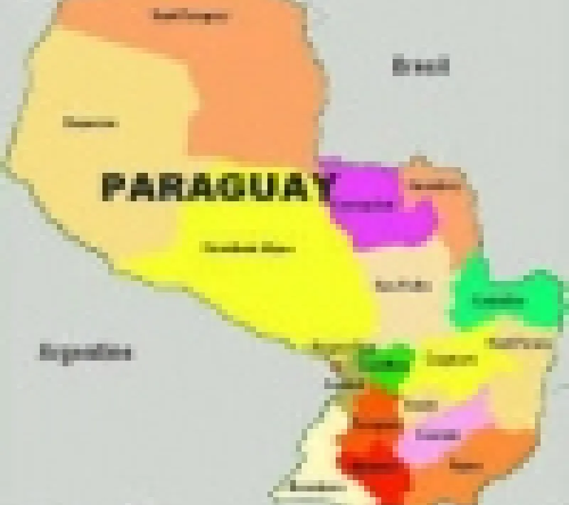 paraguay mapa 0