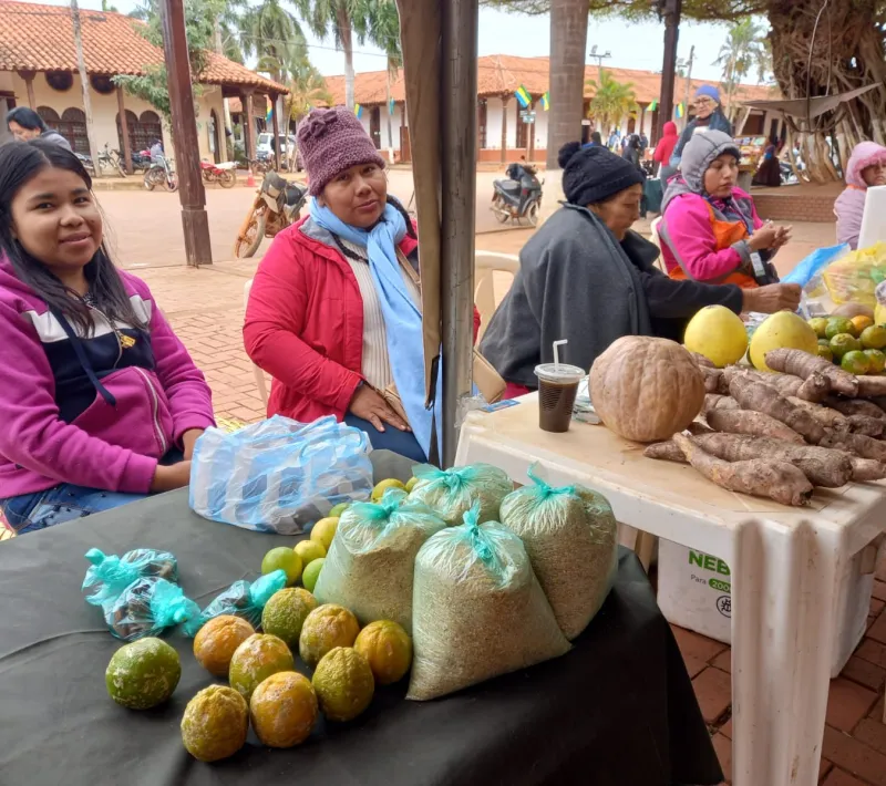 participantes en la feria agroeocologica