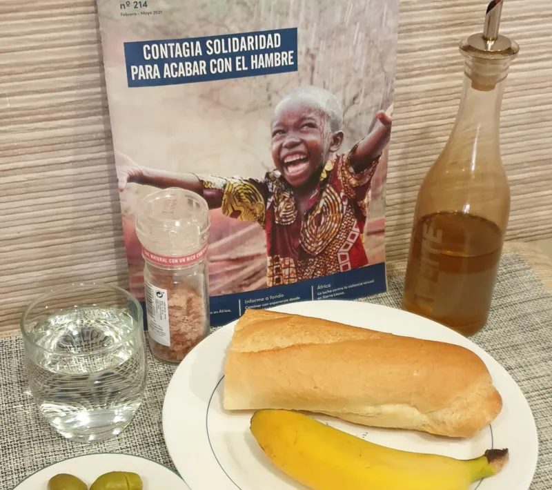 Cena del Hambre de Manos Unidas Valencia 2021.